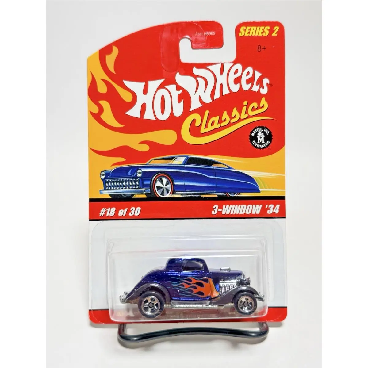 Hot Wheels Classics Series 2 3-Window `34 Blue Speed Kansas Limited Edition