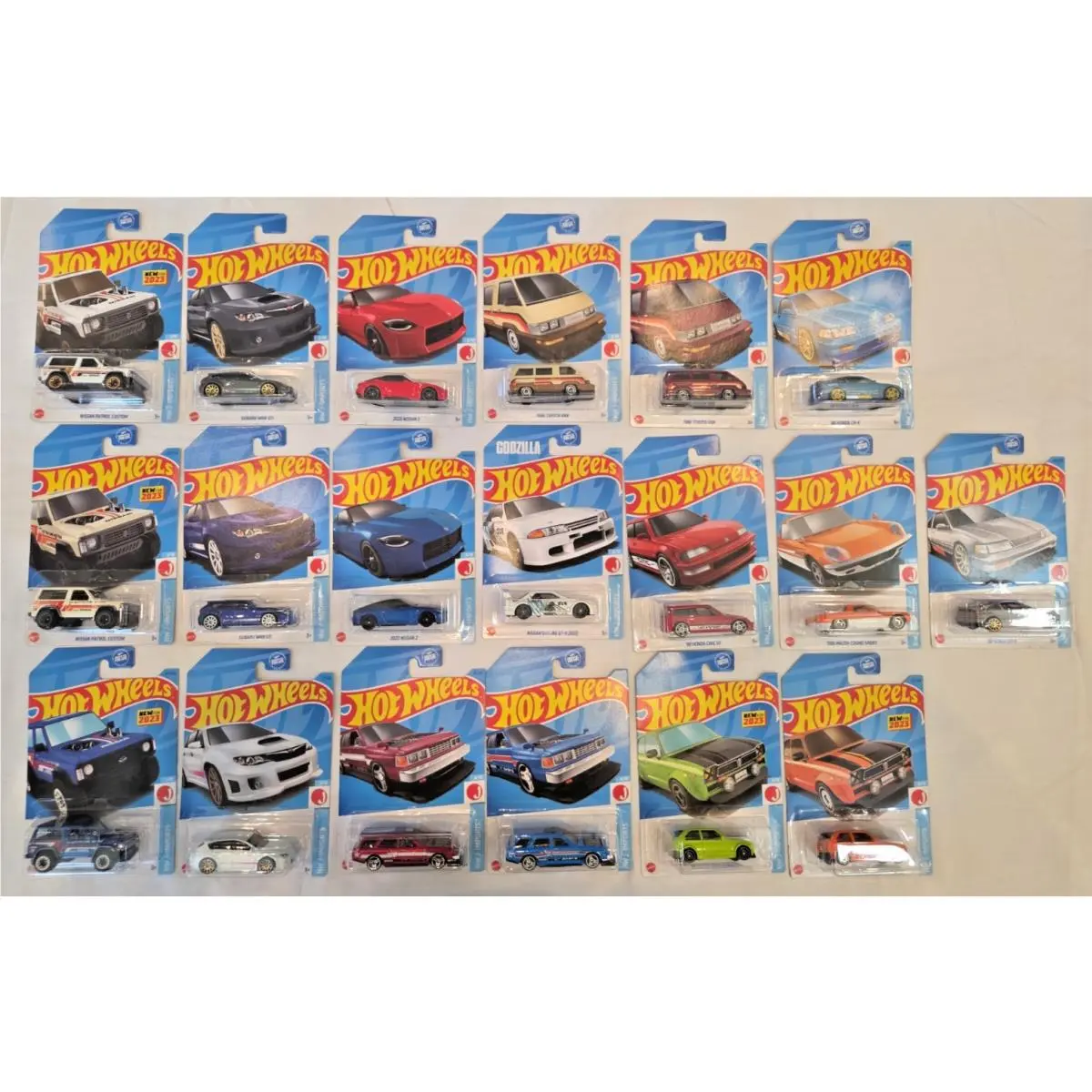 Hot Wheels HW J Imports Mini Collection 2023 Set of 10 + 9 Nip