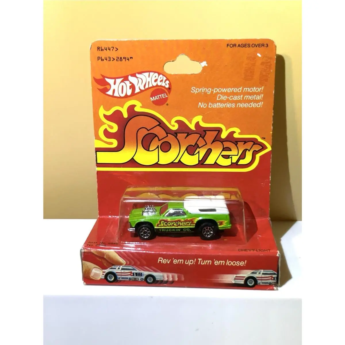 Vintage Nip Hot Wheels Scorchers Chevy Light. 1978. Diecast. No 2894. Hong Kong