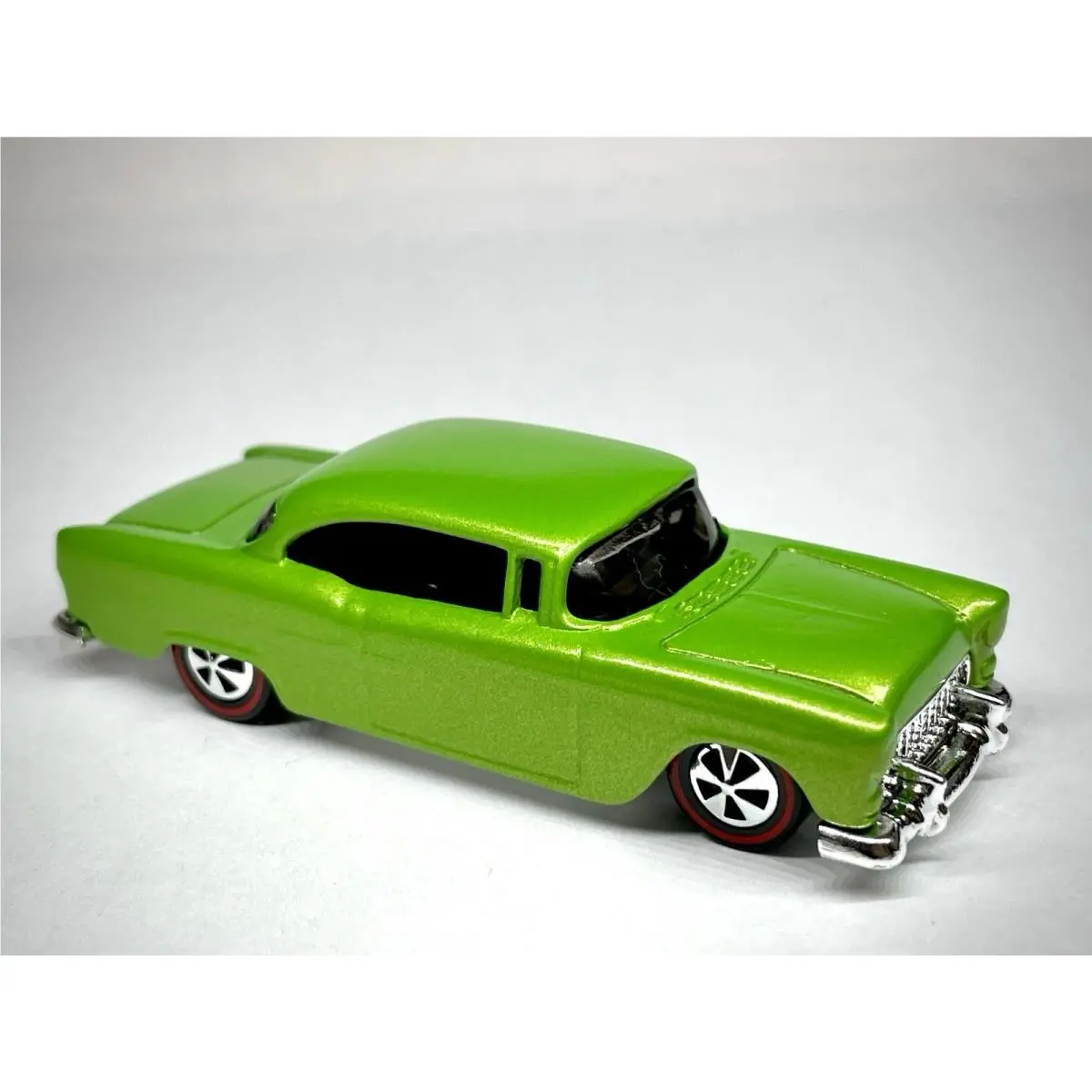 Custom Made Candy Apple Green Hot Wheels 55 Chevy Redline Chevrolet