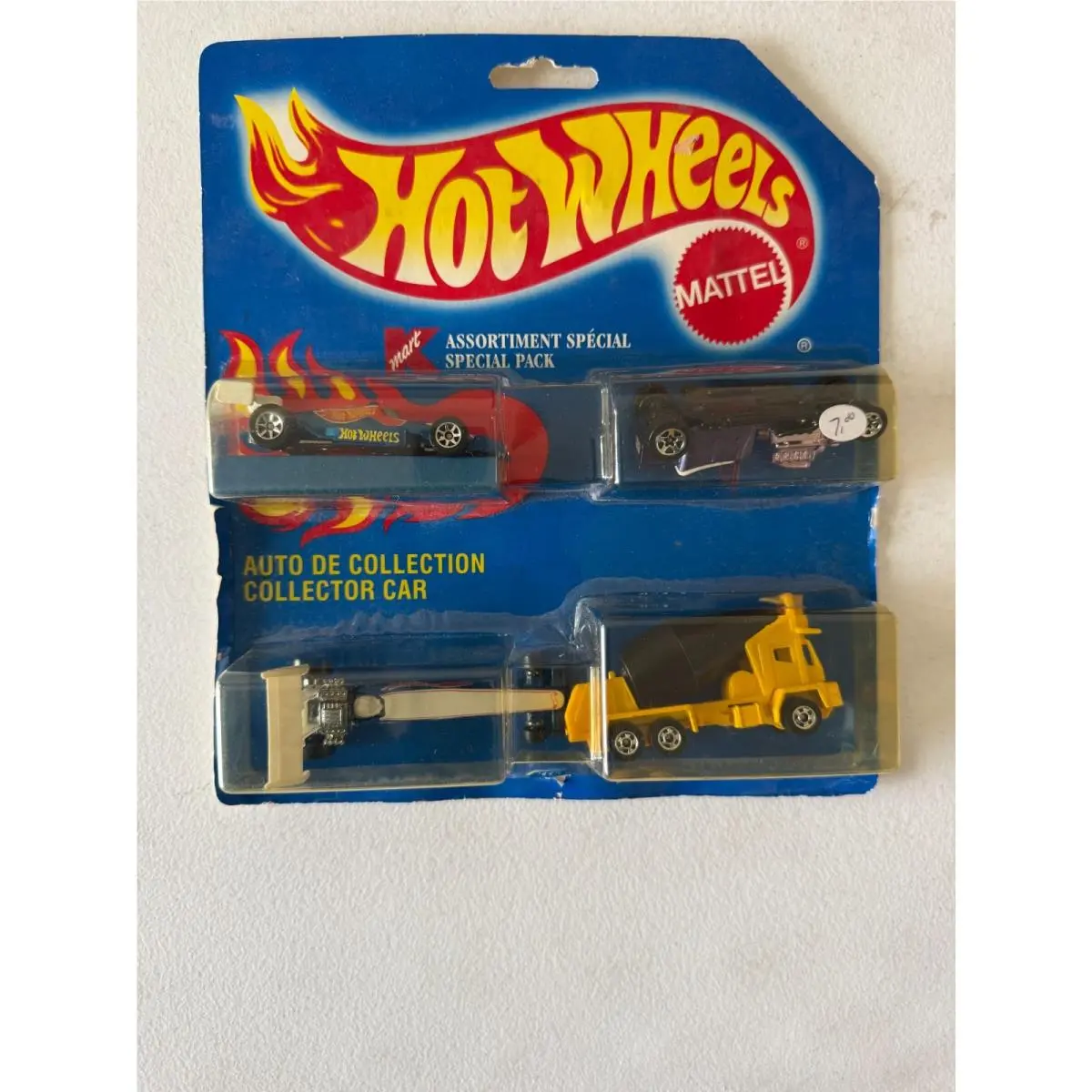 Vtg Hot Wheels Kmart Exclusive Racing Hauler Pack 4 Car Vhtf CH5