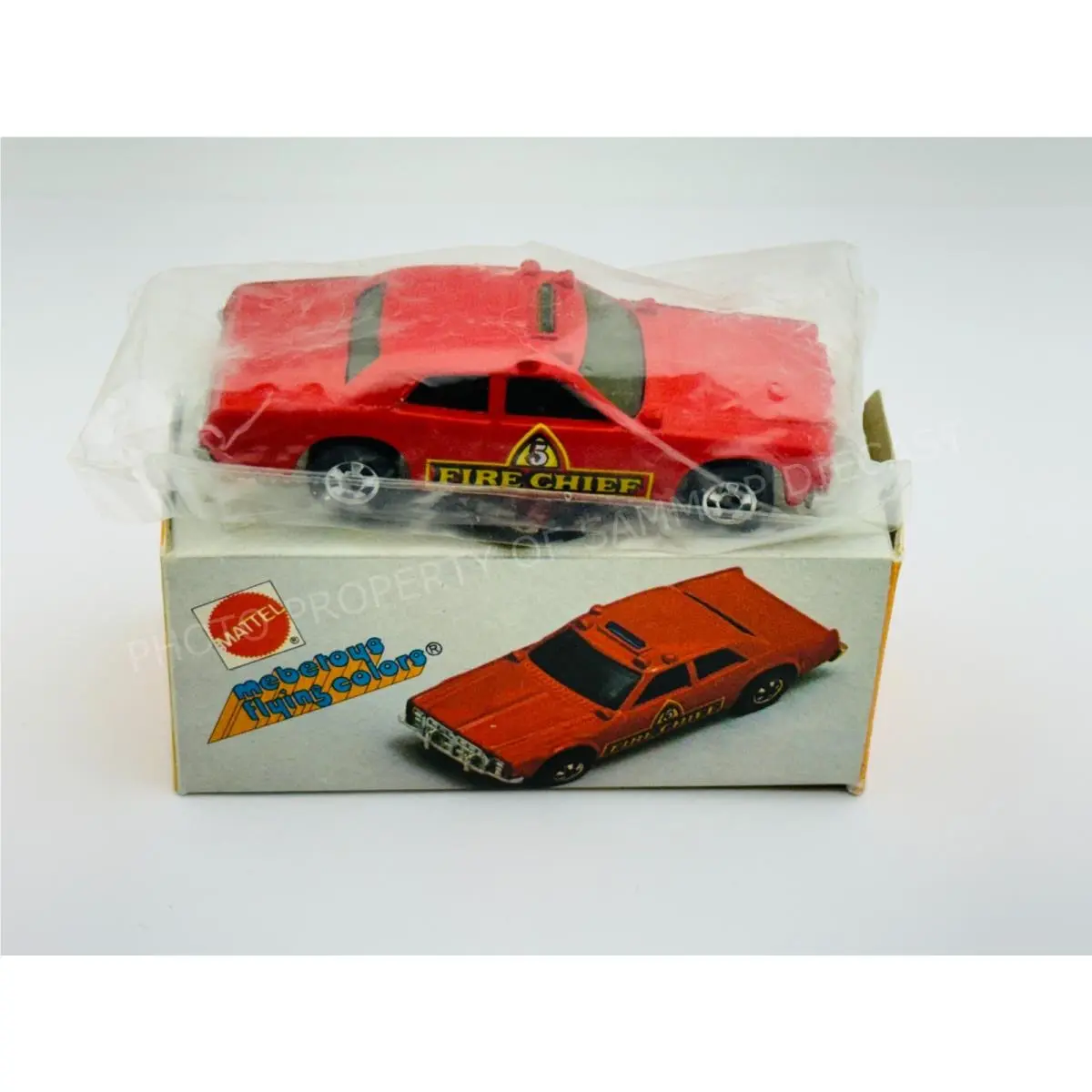 Hot Wheels Mebetoys Blackwall Fire Chaser Red Flying Colors