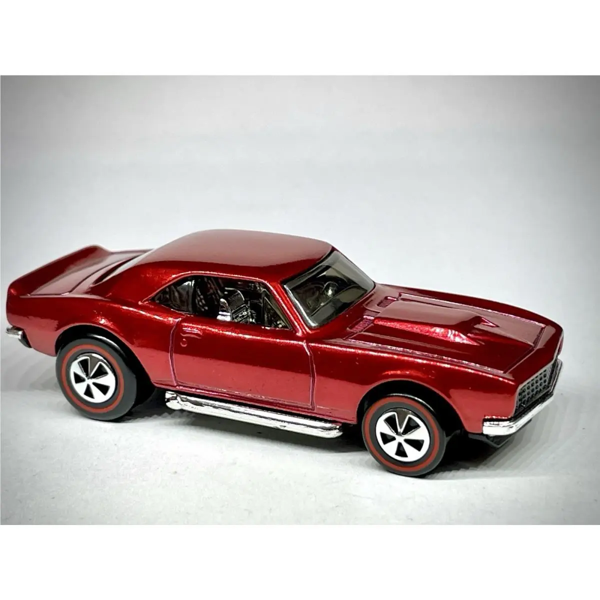 Custom Made Prototype Redline Spectraflame Red Hot Wheels 67 Chevy Camaro