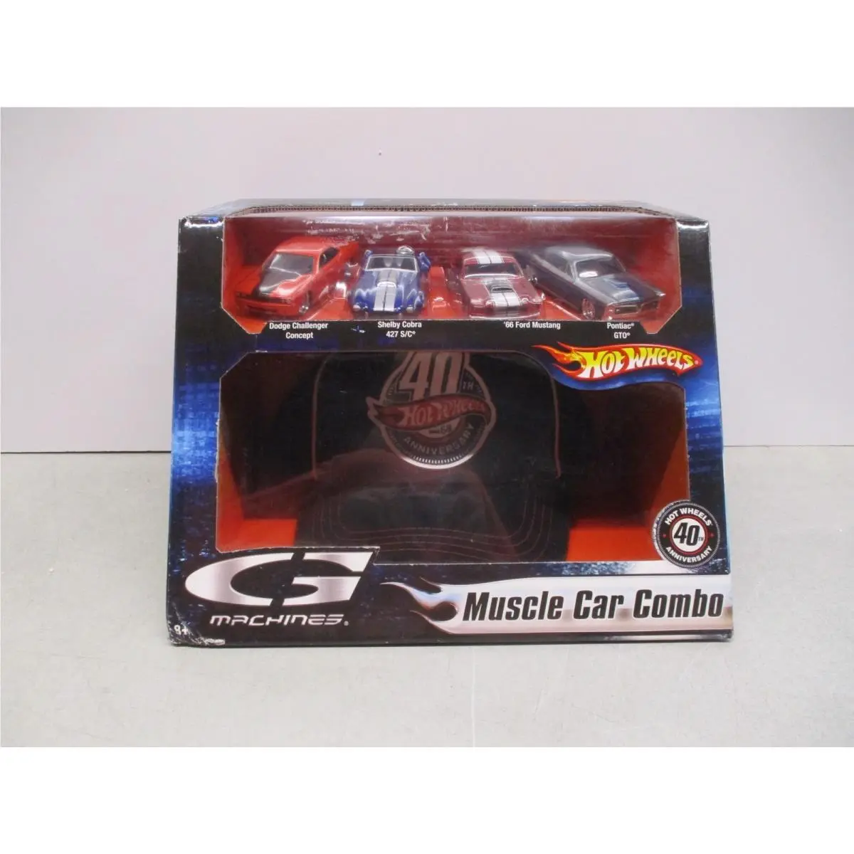 2007 Hot Wheels 40th Anniversary G Machines Muscle Car Combo
