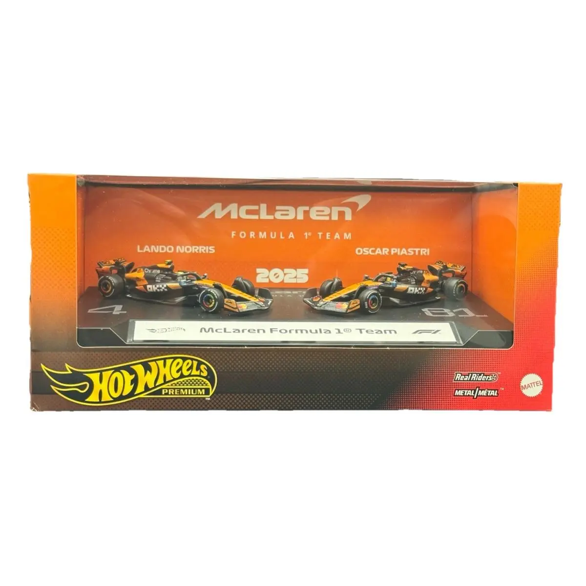 Hot Wheels Premium 2026 Mclaren Formula 1 Team 2025 4 81 2 Car Set