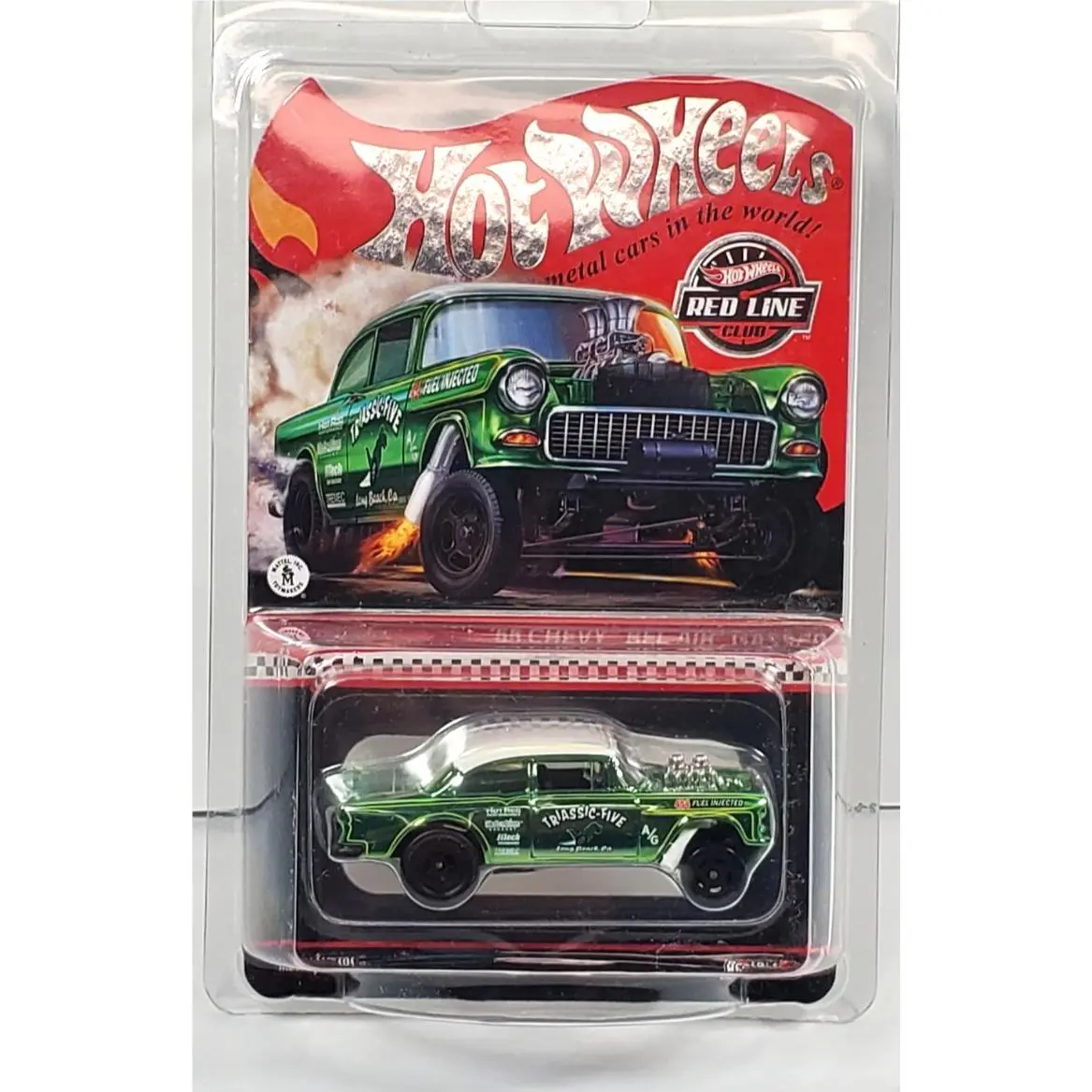 Hot Wheels Rlc ‘55 Chevy Bel Air Gasser Triassic-five 2021 Hot Wheels Red Line
