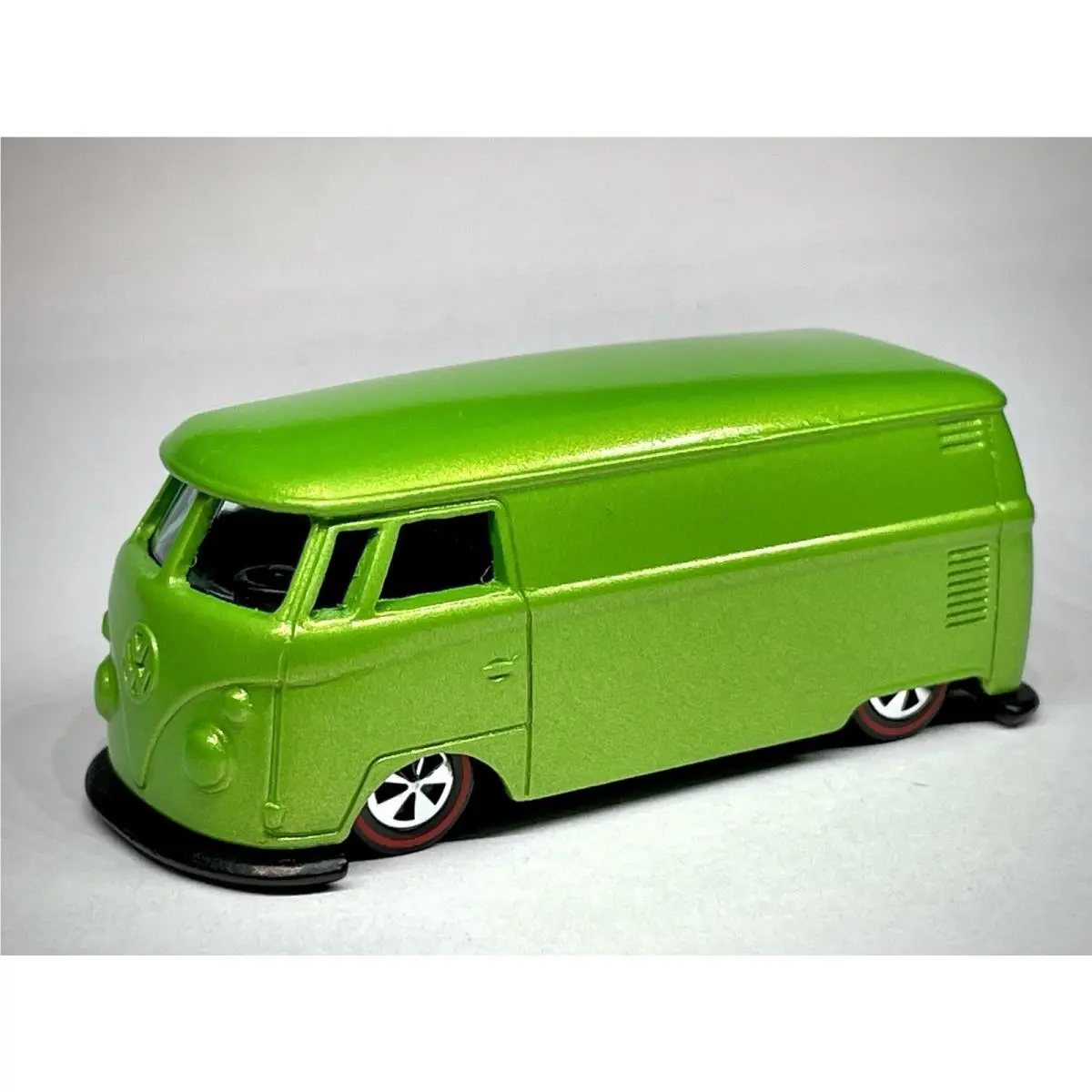 Hot Wheels Custom Made Prototype Redline Volkswagen T1 Panel Bus Candy Green