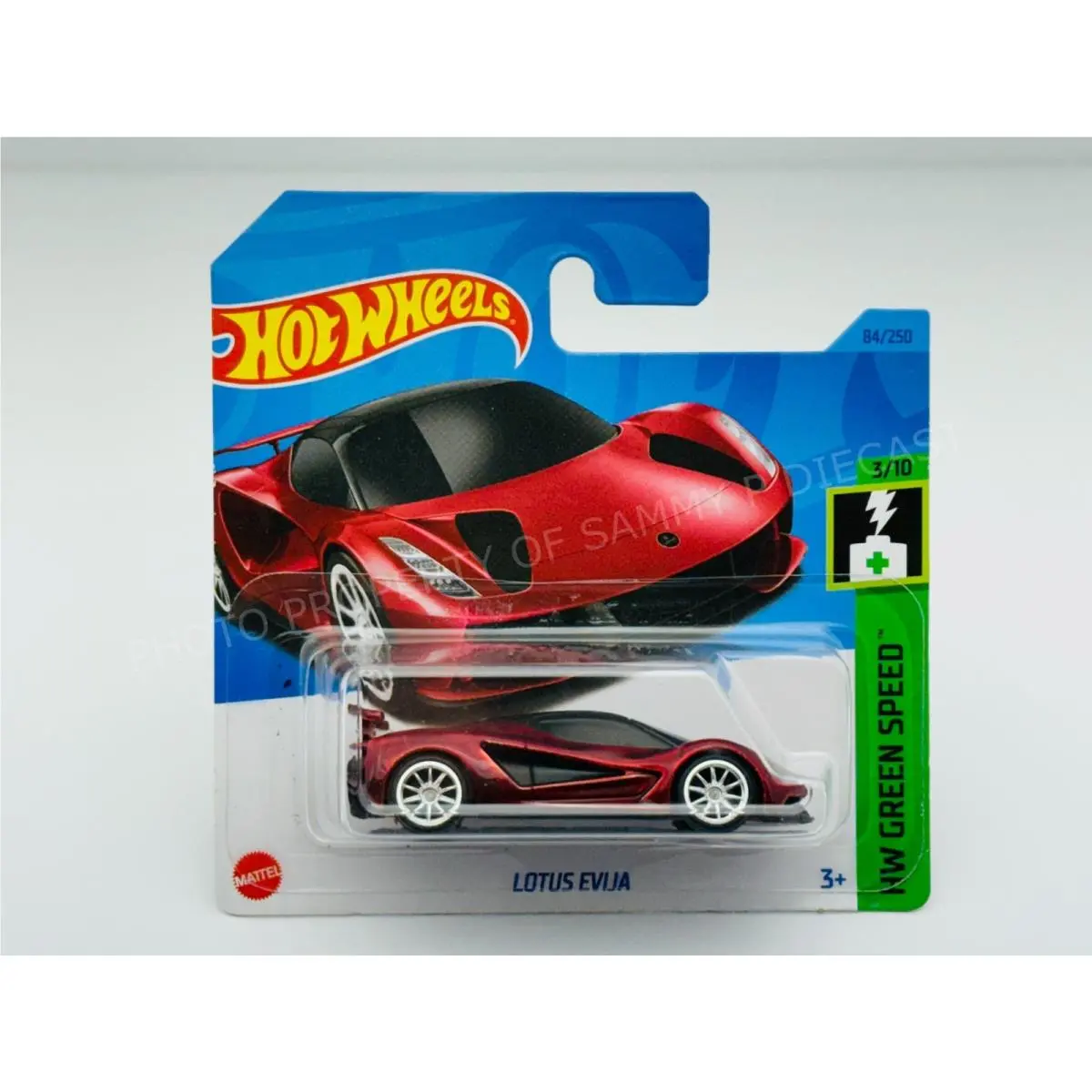 Hot Wheels 2023 Super Treasure Hunt Lotus Evija Rare Short Card