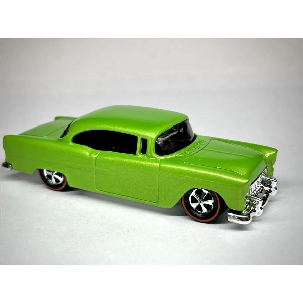 Custom Made Candy Apple Green Hot Wheels 55 Chevy Redline Chevrolet
