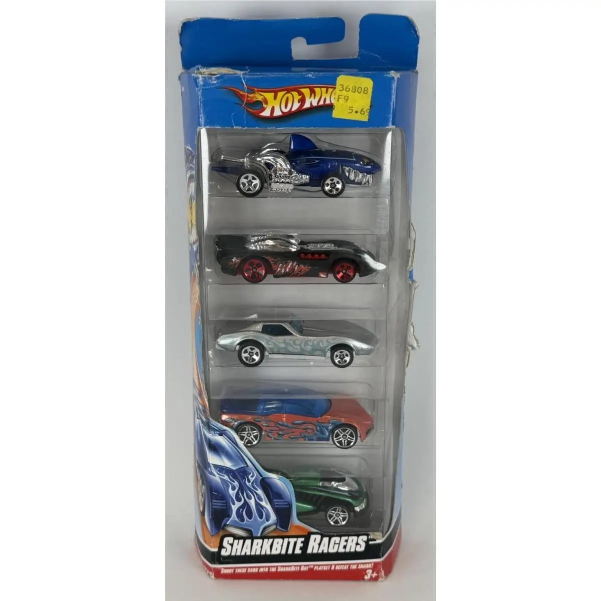 Hot Wheels Sharkbite Racers 5 Pack 2008 N4068