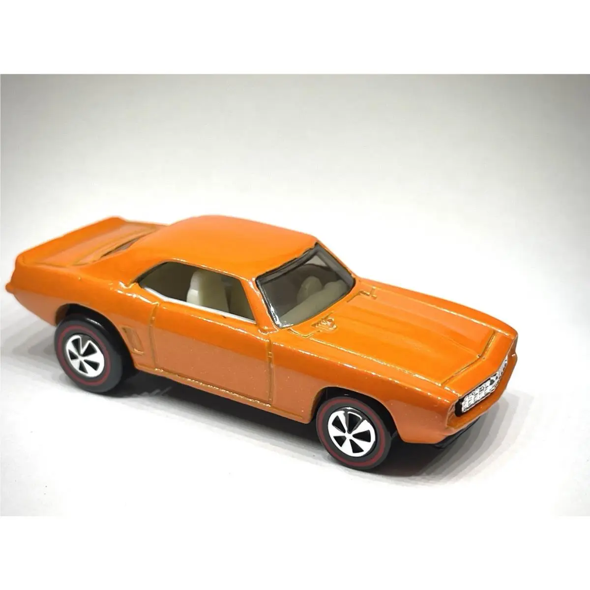 Custom Made Redline Prototype Hot Wheels`69 Camaro Orange Metallic Pearl