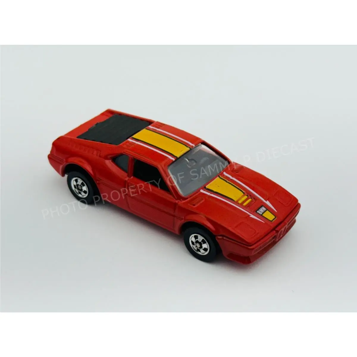Hot Wheels French Blackwall Bmw M1 Red Made in France