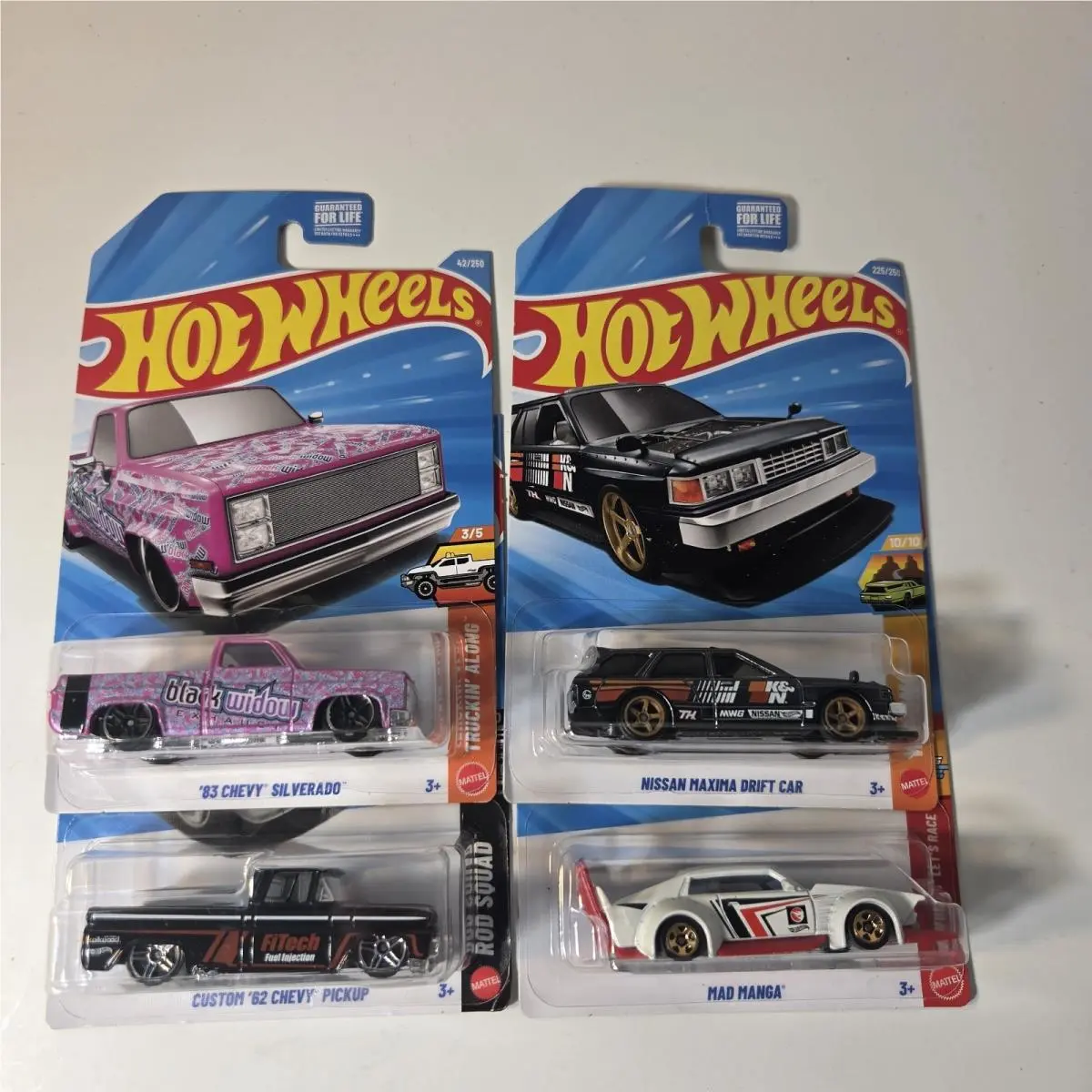 Hot Wheels L Case Nissan Maxima Drift Car Super Treasure Chevy Trucks