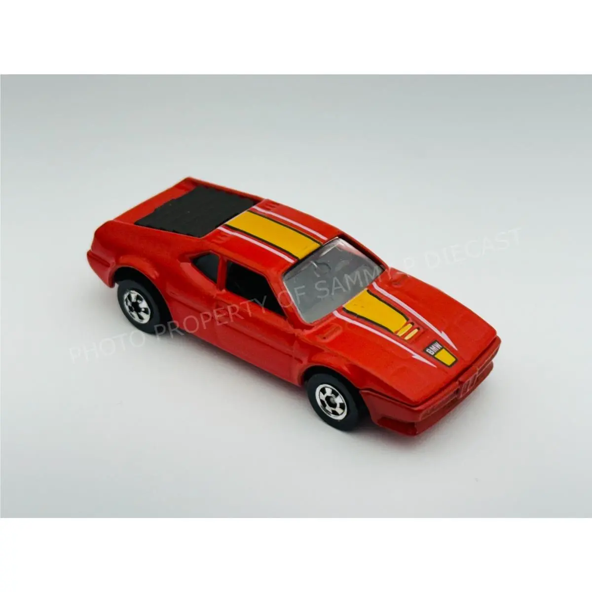 Hot Wheels French Blackwall Bmw M1 Red Made in France