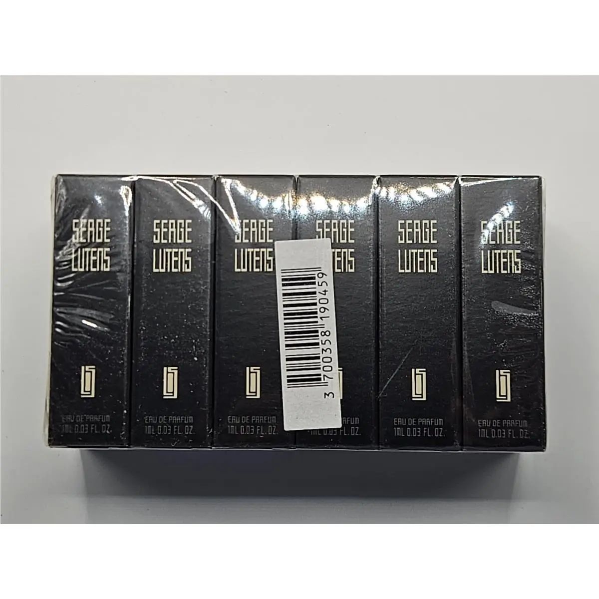 12 Serge Lutens Vetiver Oriental Case .03oz 1ml Samples