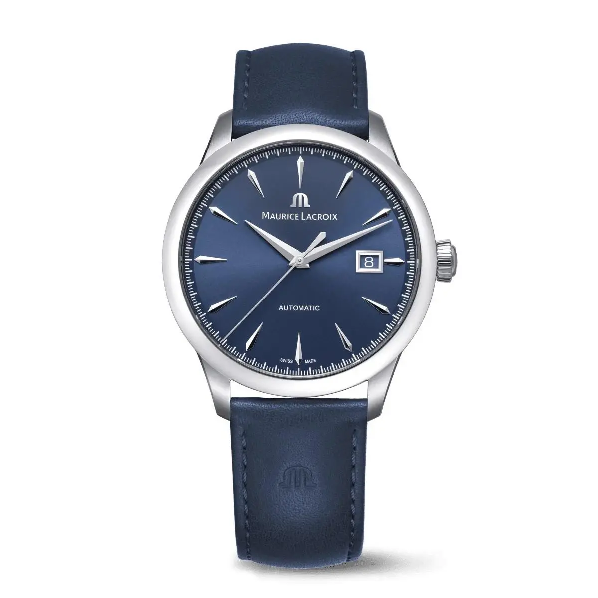 Maurice Lacroix 1975 Automatic 40mm Blue Dial Watch 756008-SS001-430-4
