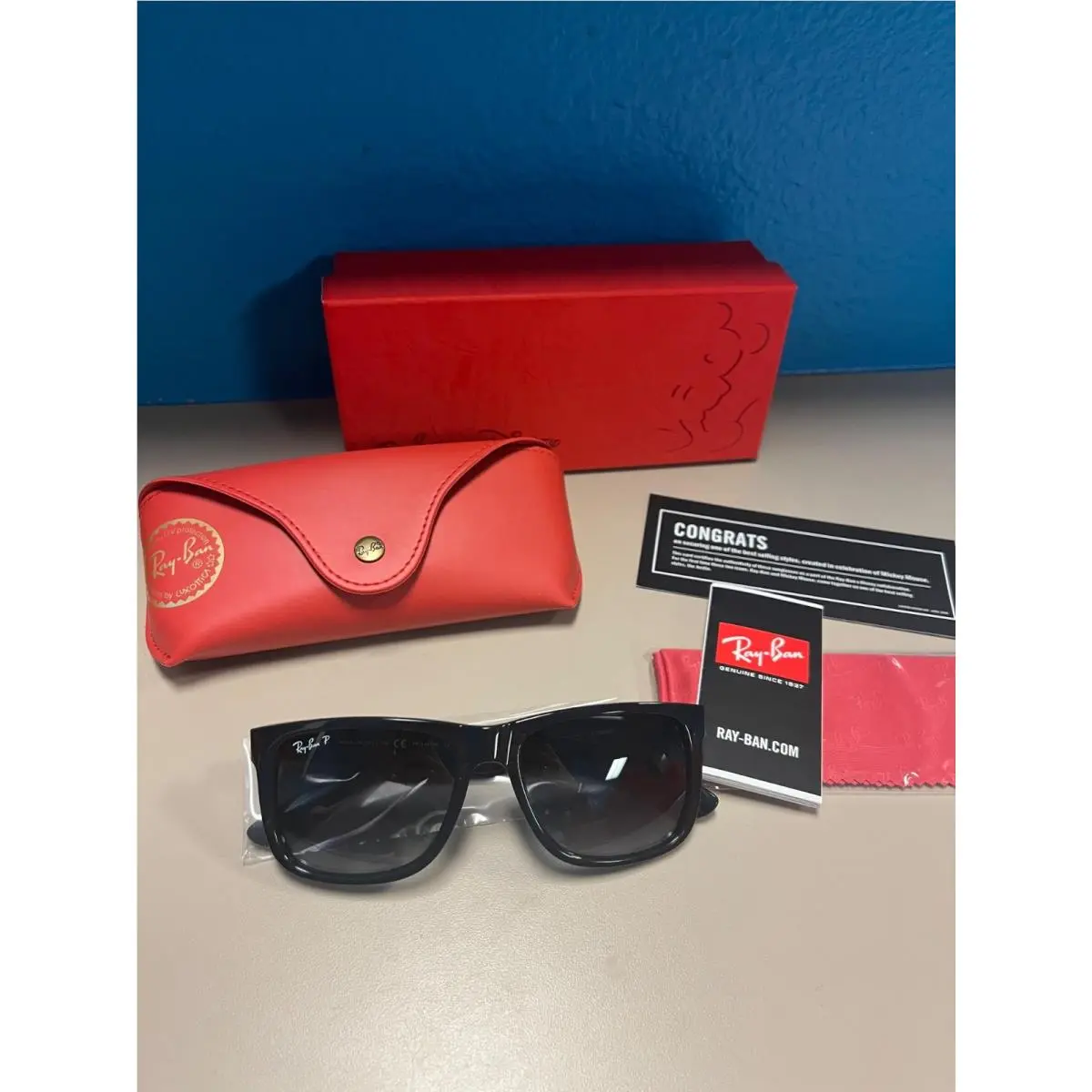 Disney Mickey Ray-ban ORB4165 A20 Limited Edition Sun Glasses by Ray-Ban