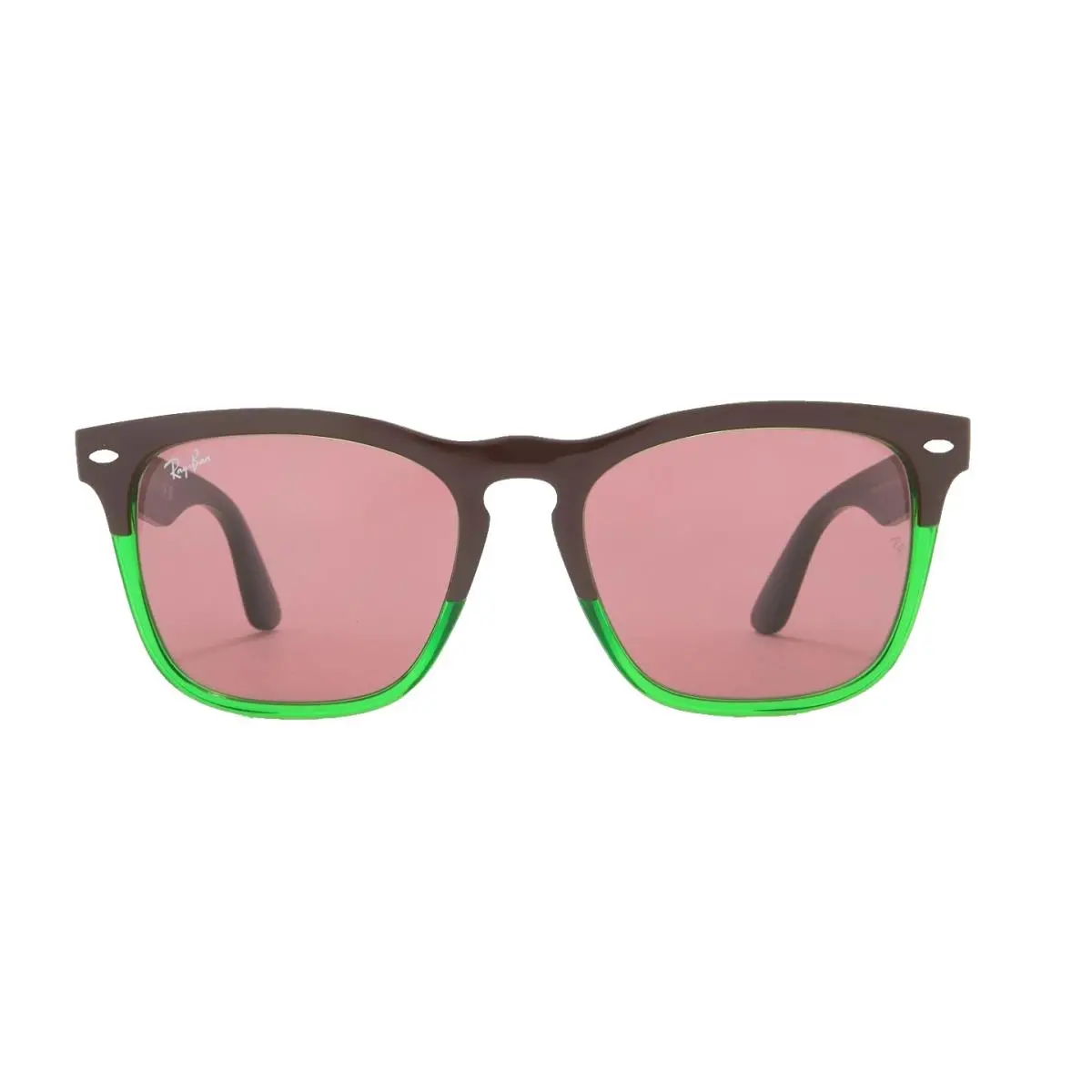 Ray-ban RB2140 Wayfarer 54mm Brown Red Lens Sunglasses by Ray-Ban