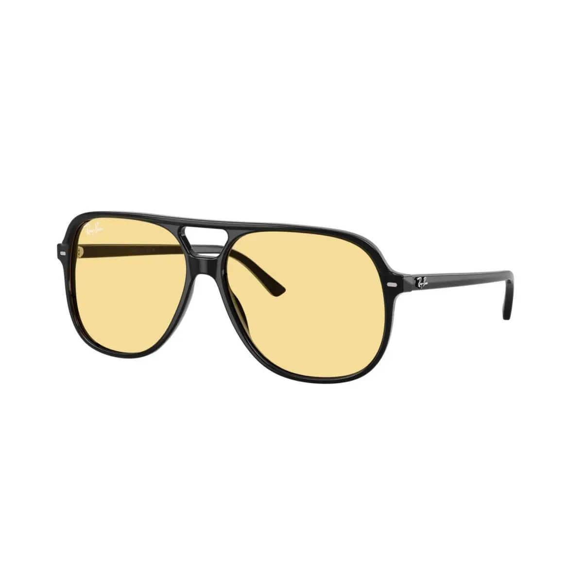 Ray Ban Sunglasses RB2198 Bill Black/yellow Lens 901/R6 60MM by Ray-Ban