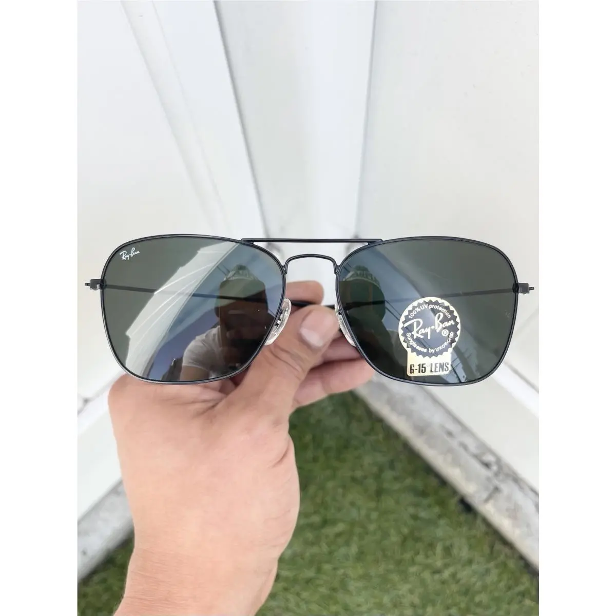 Ray Ban Classic Caravan RB3136 3136 Black G15 Lens Size 58/15 by Ray-Ban