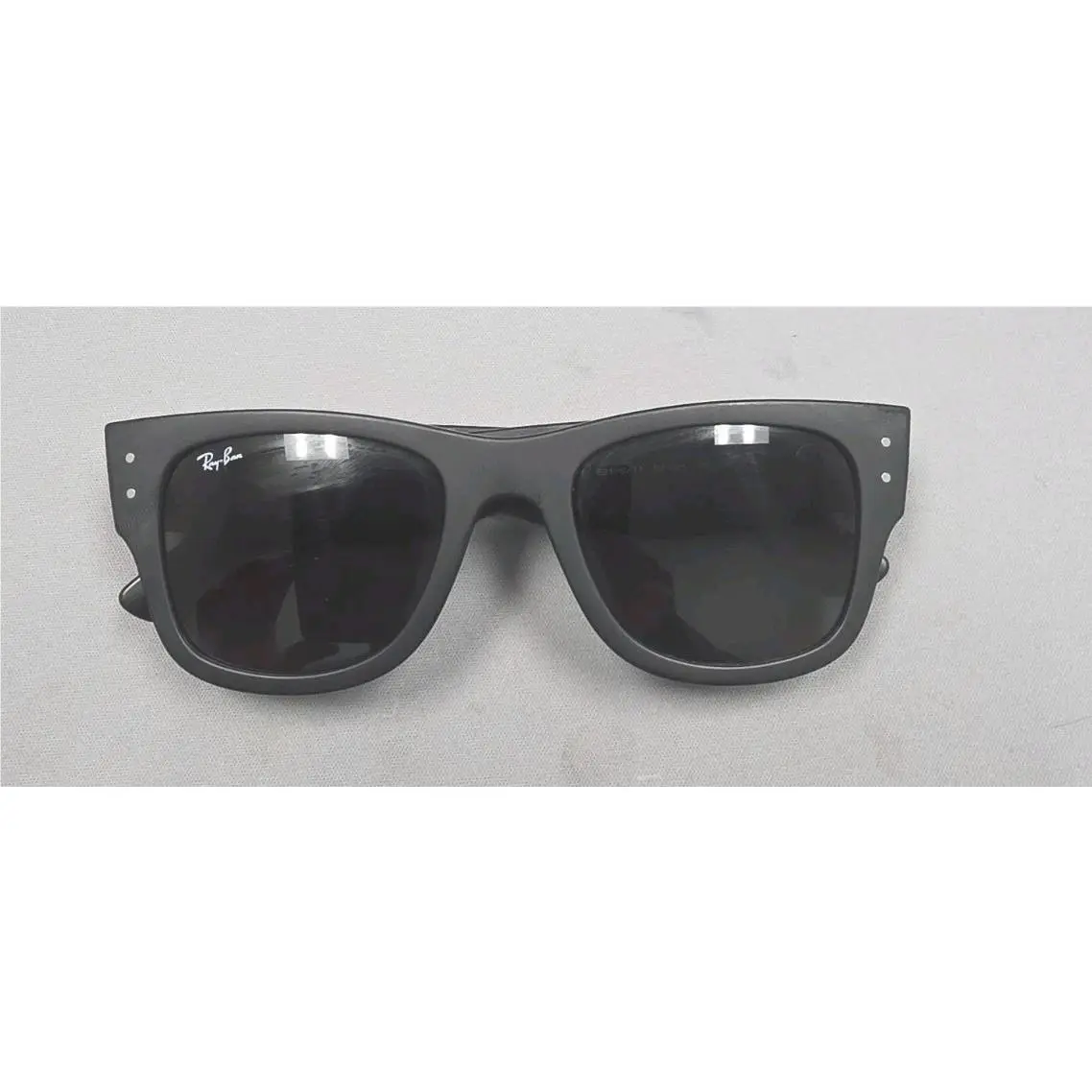 Ray-ban Mega Wayfarer Sunglasses RB 4840S 601-S/71 Matte Sand Black 52mm W/case by Ray-Ban
