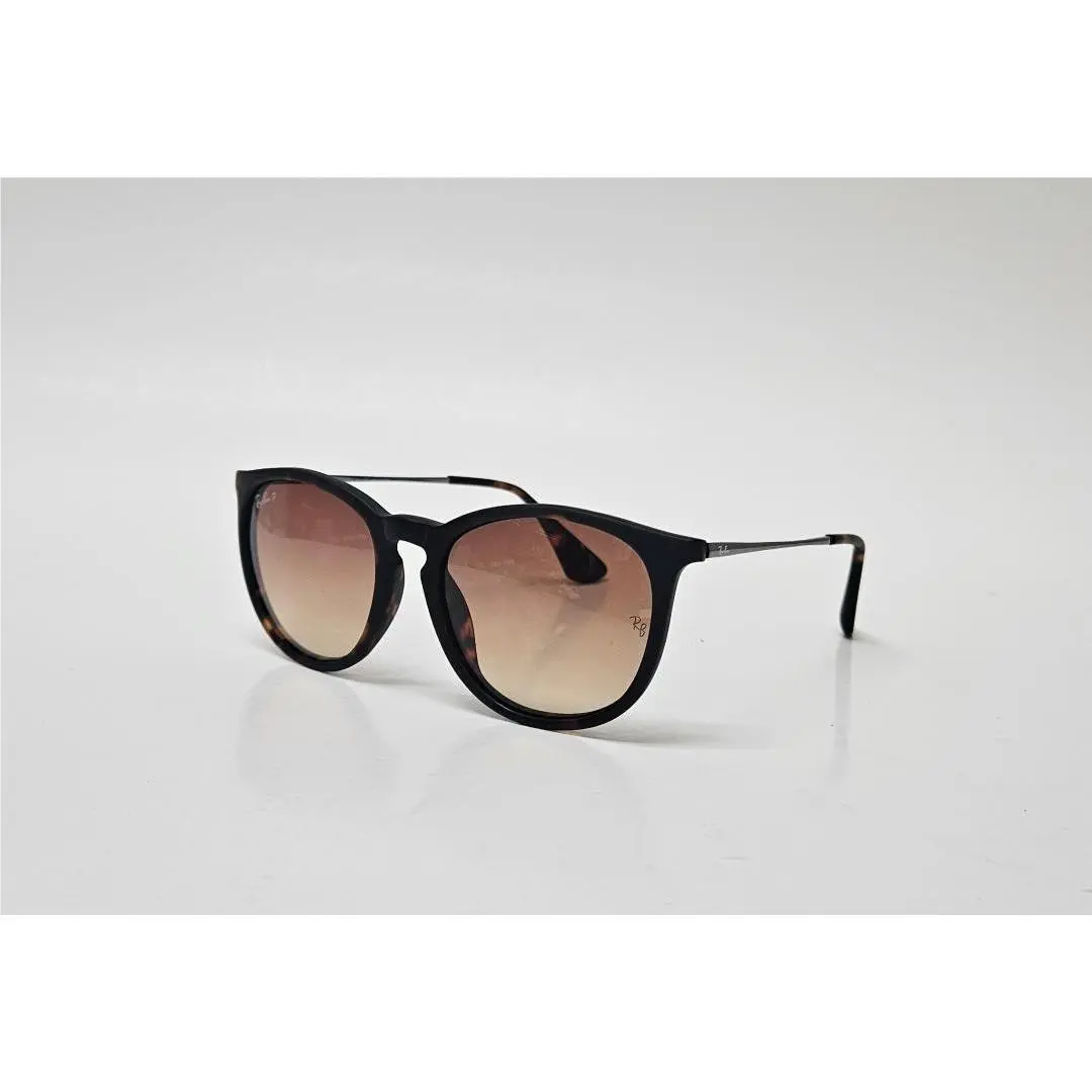 Ray-ban Erika Classic Sunglasses RB4171 Polarized. Matte Rubber. Brown by Ray-Ban