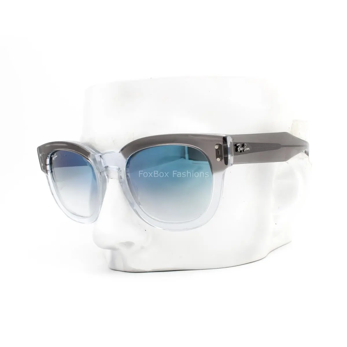 Ray-ban Mega Hawkeye RB 0298S Unisex Sunglasses Transparent Gray to Clear W/case by Ray-Ban