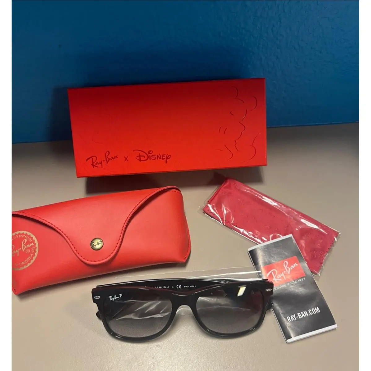 Disney Mickey Ray-ban ORB2132 J18 Limited Edition Sun Glasses by Ray-Ban