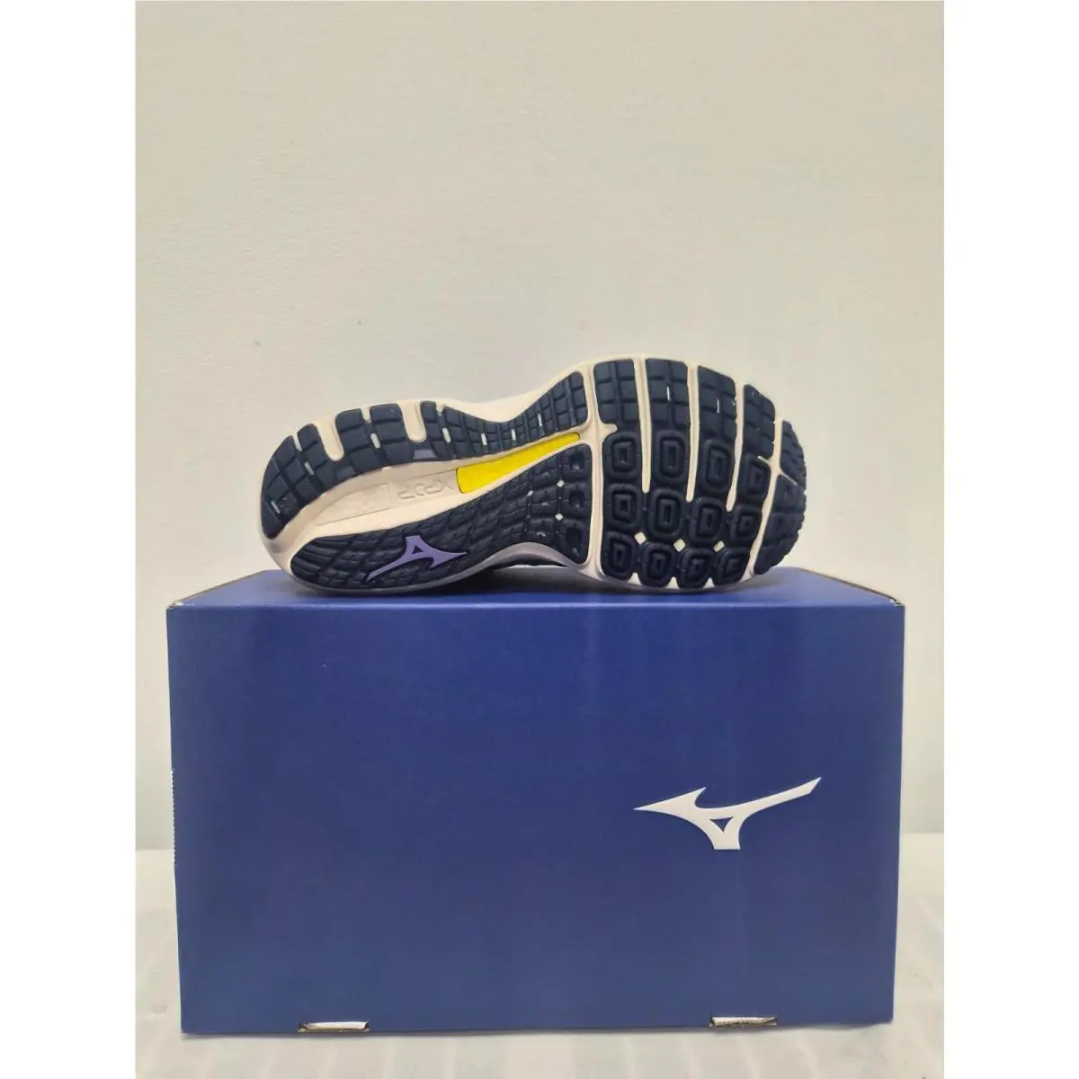 Mizuno shoes - MIZUNO WAVE SKY 4 WAVEKNIT - 4112235757 - Blue 7