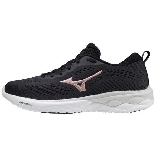 Mizuno Women`s Wave Revolt 2 Training Shoe Black-white 8