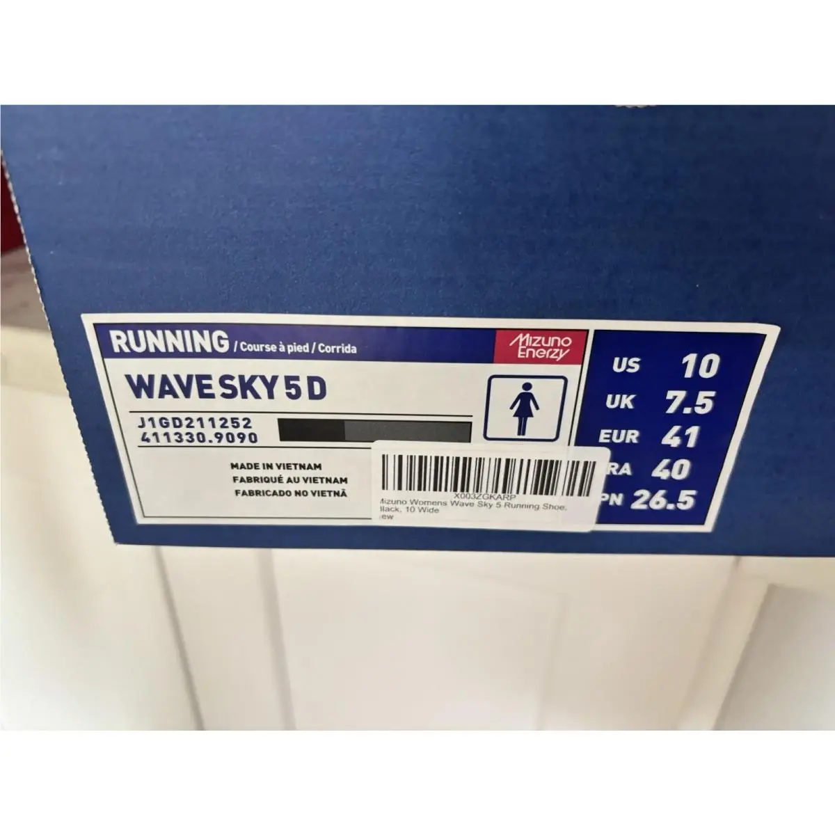 Mizuno shoes - Mizuno Wave Sky - Wave Sky - Black 9