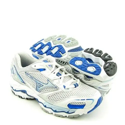 Mizuno shoes - WHITE/BLUE/BLUE (UPC: 041969822203) 0