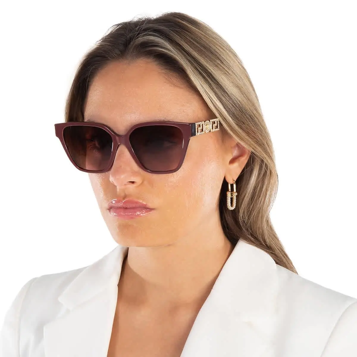 Pink Gradient Grey Butterfly Ladies Sunglasses VE4471B 54755M 56 by Versace