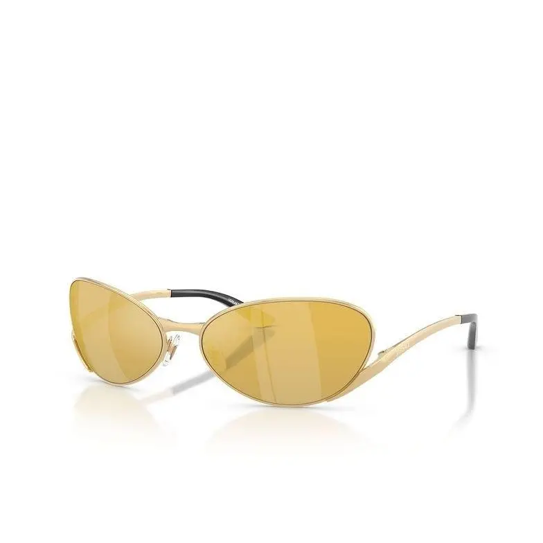 VE2285 10025A Gold Metal Cat Eye Sunglasses by Versace