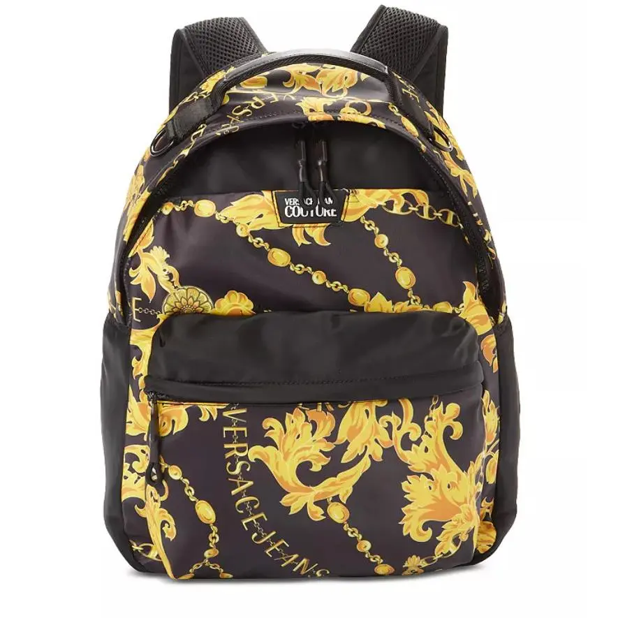 Jeans Couture Printed Backpack by Versace