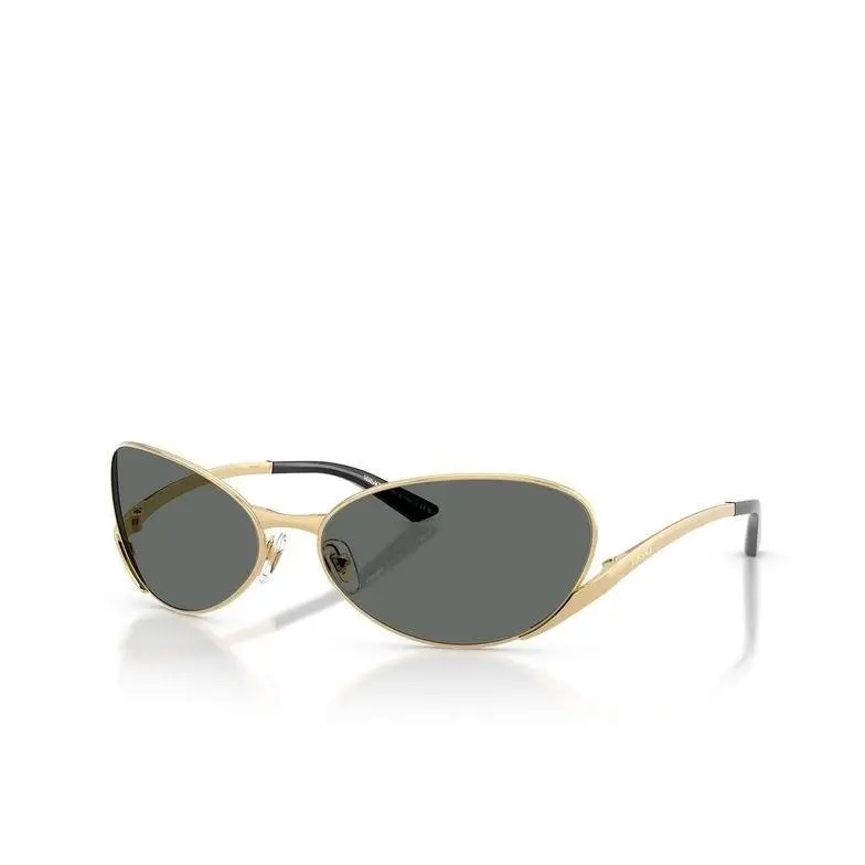 VE2285 100287 Gold Gray Metal Cat Eye Sunglasses by Versace