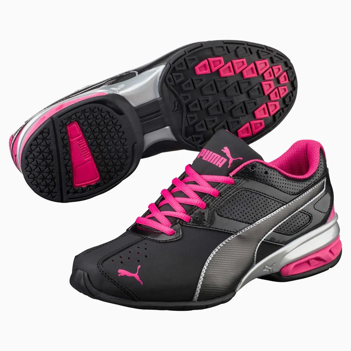 Puma shoes - BLACK/SILVER/BEETROOT PURPLE 1