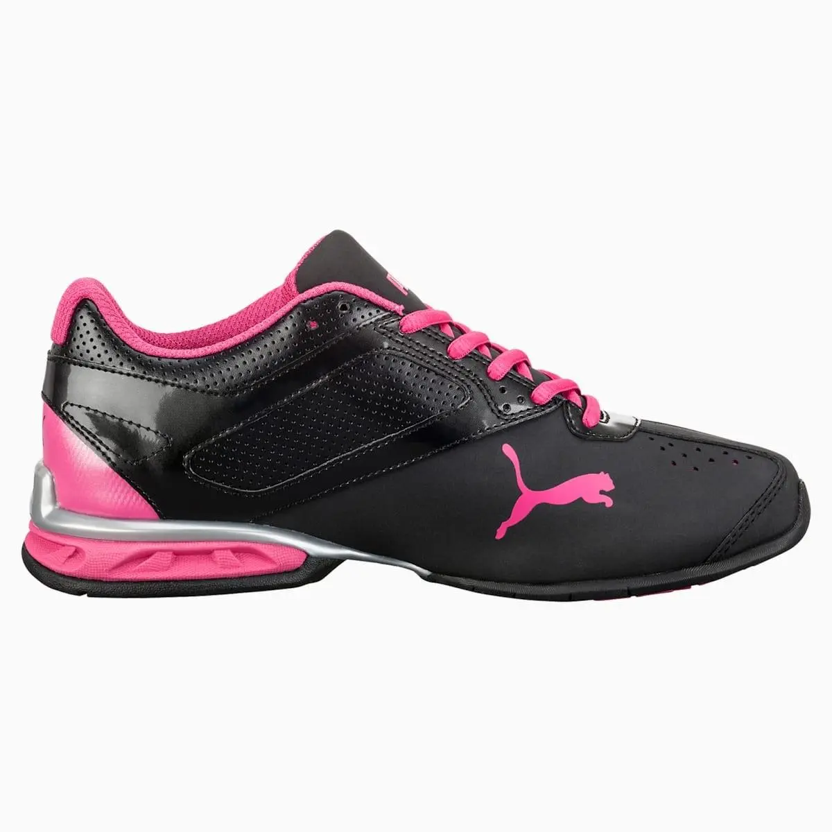 Puma shoes - BLACK/SILVER/BEETROOT PURPLE 3