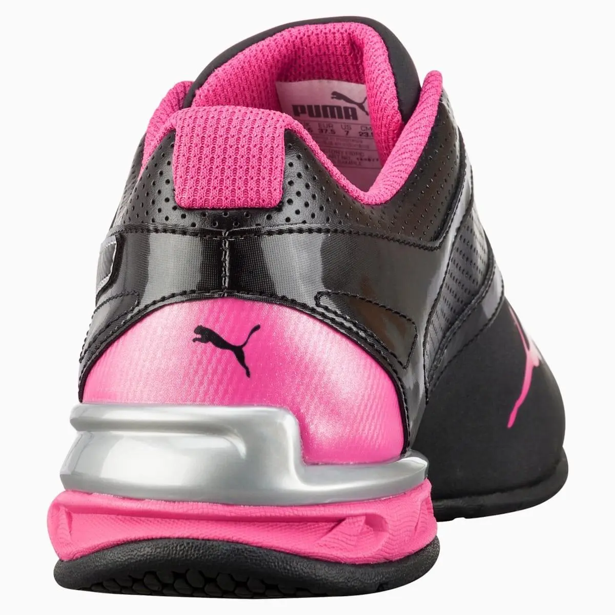 Puma shoes - BLACK/SILVER/BEETROOT PURPLE 8