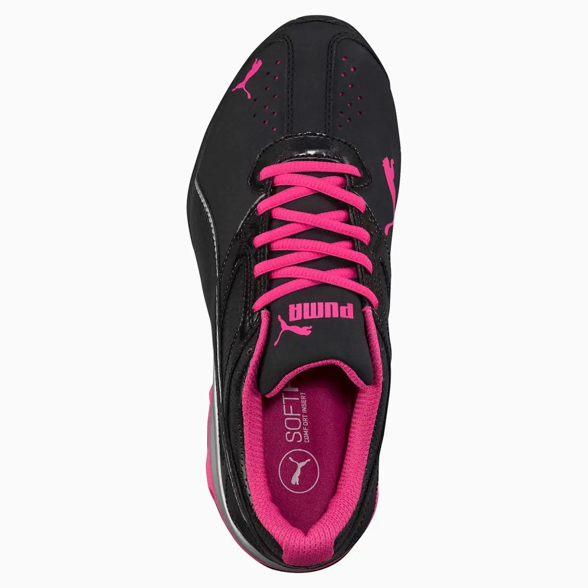 Puma shoes - BLACK/SILVER/BEETROOT PURPLE 10