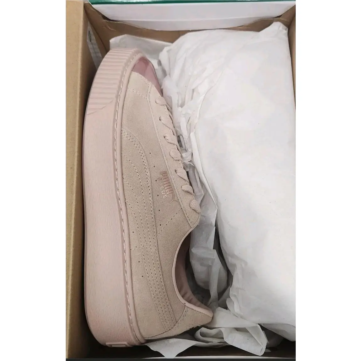 Puma shoes - PUMA Suede Platform - Suede Platform - 366382-03 - Pink 11