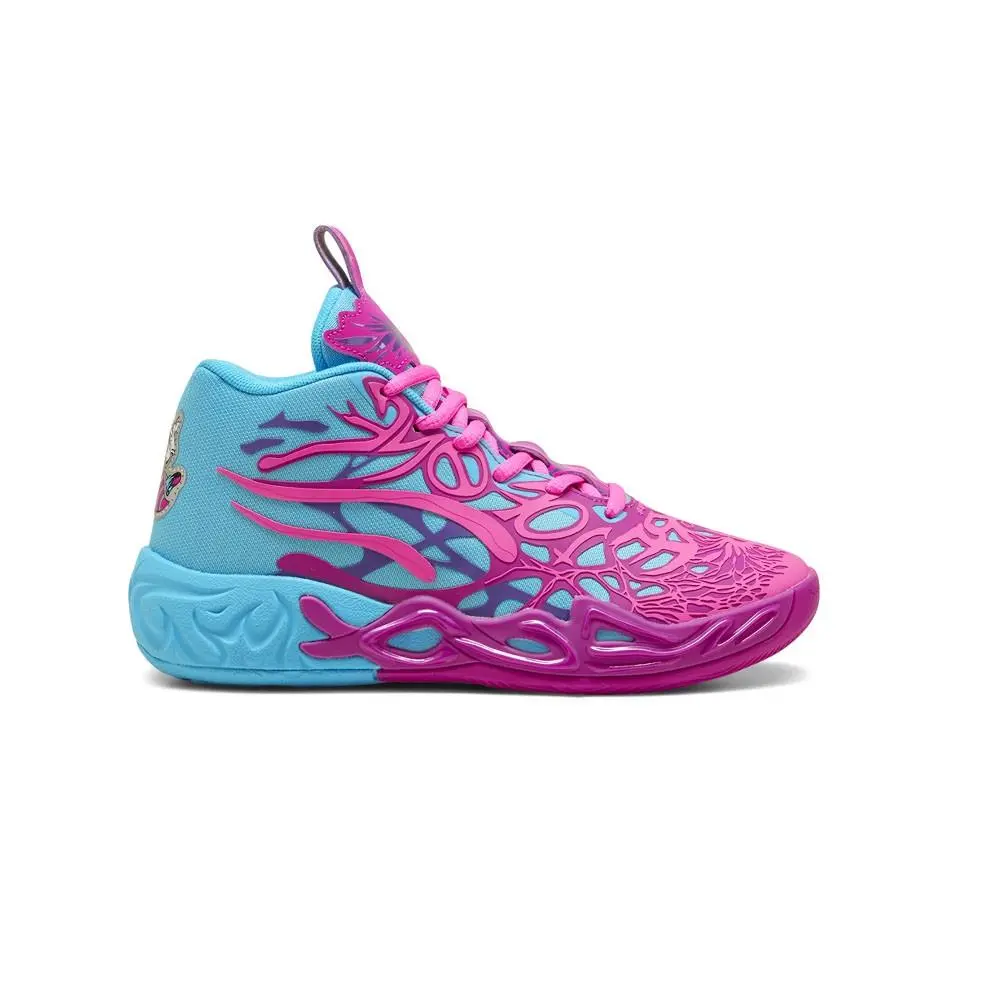 Puma X Lamelo Ball Mb.04 Dip Basketball Youth Boys Pink Sneakers Athletic Shoe