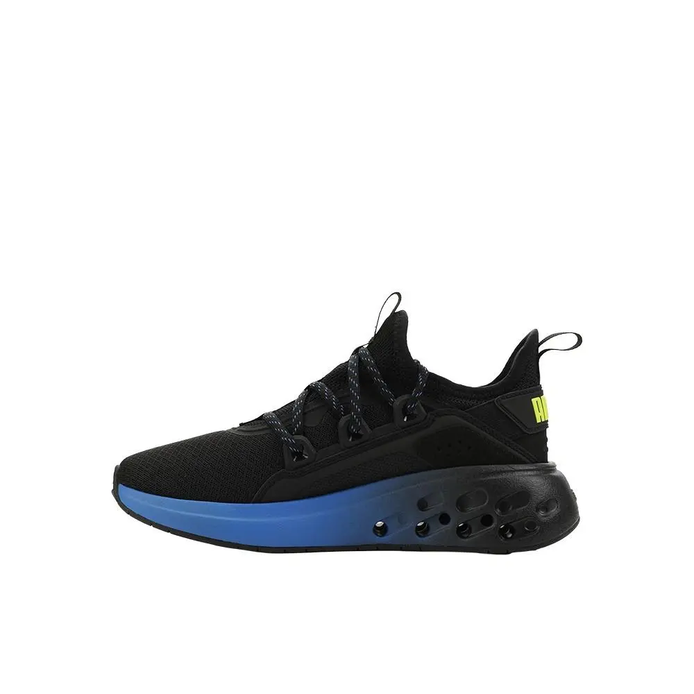 Puma shoes - PUMA Softride Frequence Street Fade Lace Up  Youth - 31406401 - Black 1
