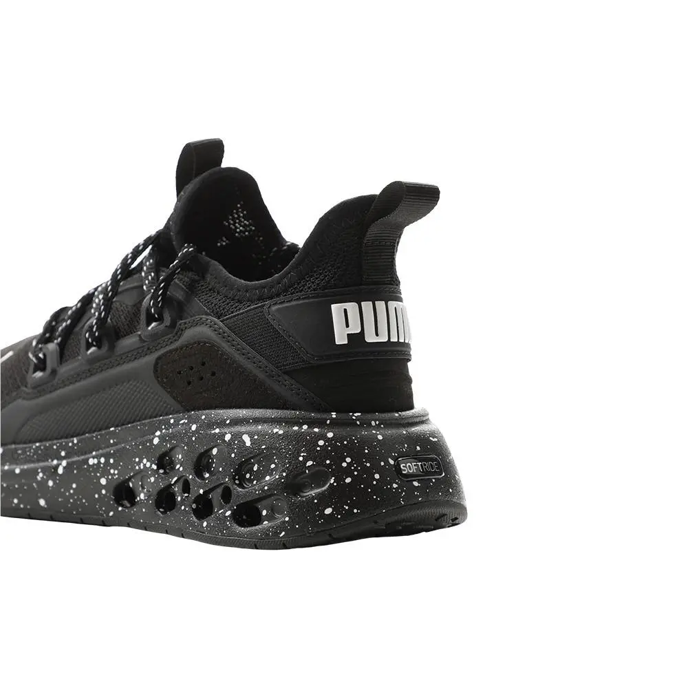 Puma shoes - PUMA Softride Frequence Street Speckle Lace Up  Youth - 40834701 - Black 5
