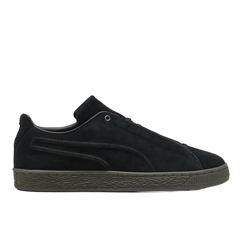 Puma Suede Modern Mens Black Sneakers Casual Shoes 40729002