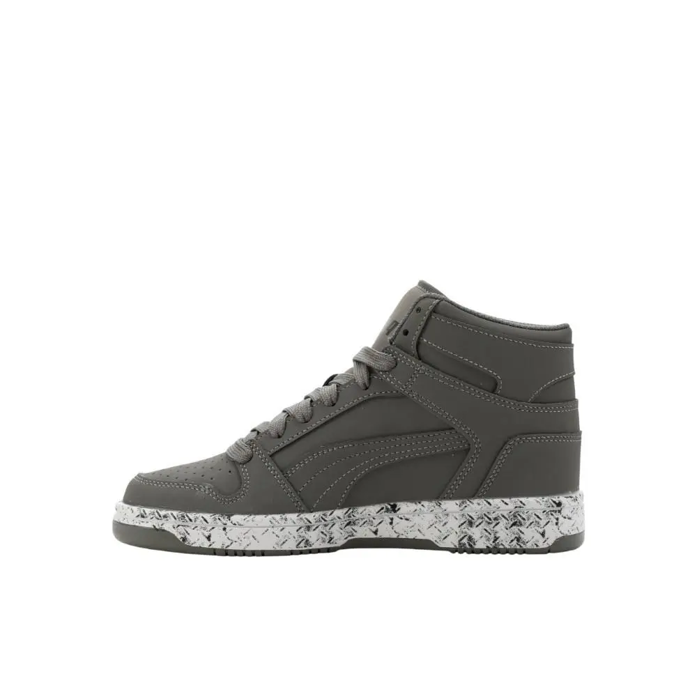 Puma shoes - PUMA Rebound Layup Nbk Trek Lace Up  Youth - 40727601 - Grey 1
