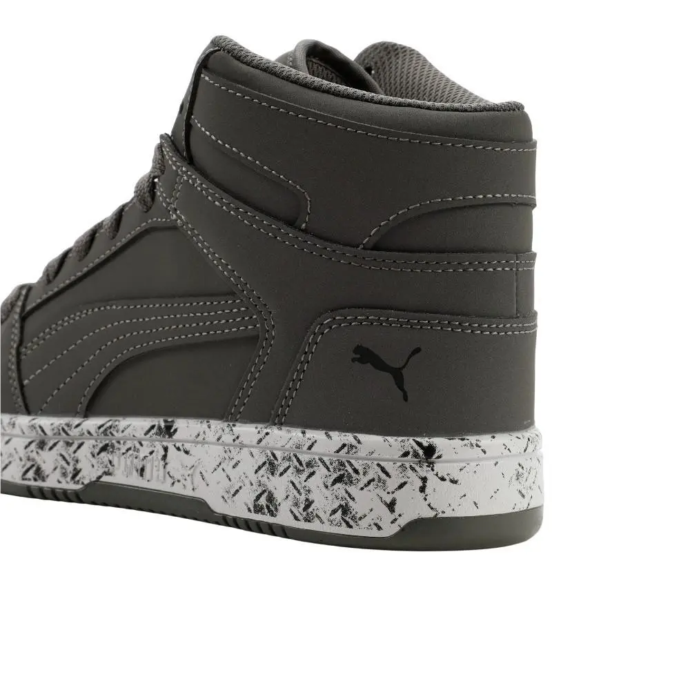 Puma shoes - PUMA Rebound Layup Nbk Trek Lace Up  Youth - 40727601 - Grey 5