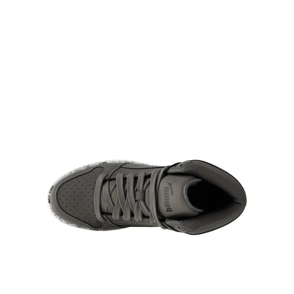 Puma shoes - PUMA Rebound Layup Nbk Trek Lace Up  Youth - 40727601 - Grey 10
