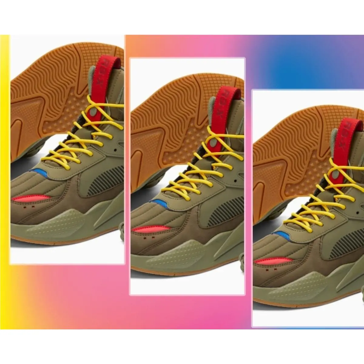 Puma shoes - Puma RS-X - Green 1