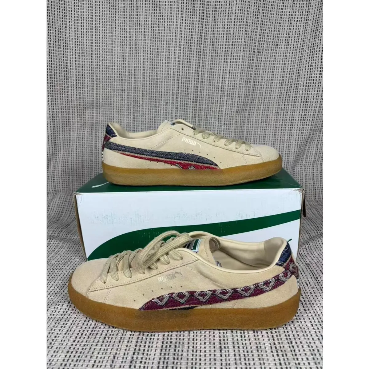 -suede `crepe Southwest - Light Sand` Men`s Shoes 386669-01 by Puma